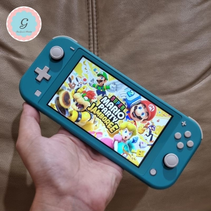 Nintendo Switch Lite Dualboot CFW/OFW 128gb bisa isi game gratisan