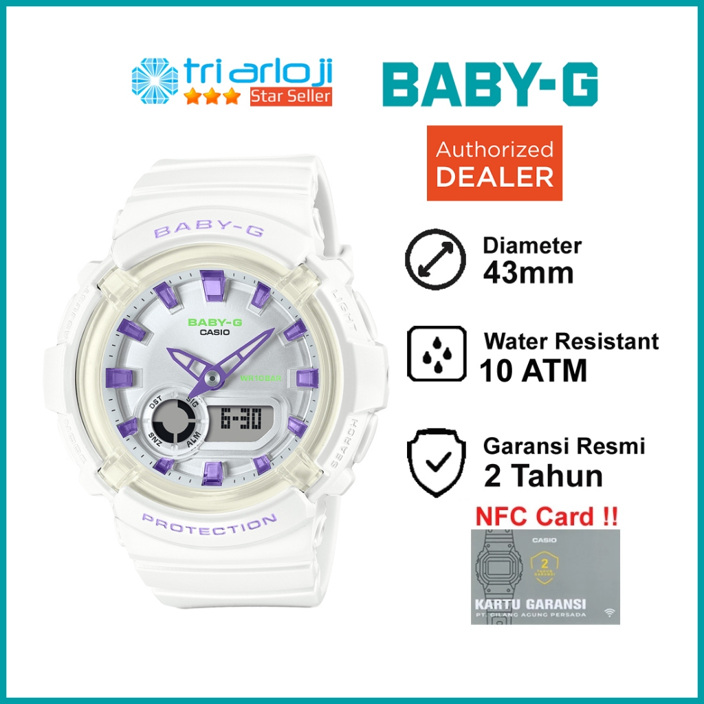Casio BABY-G BGA-280DN-7ADR Jam Tangan Wanita BABYG BGA280 BGA-280DN-7 BGA280DN