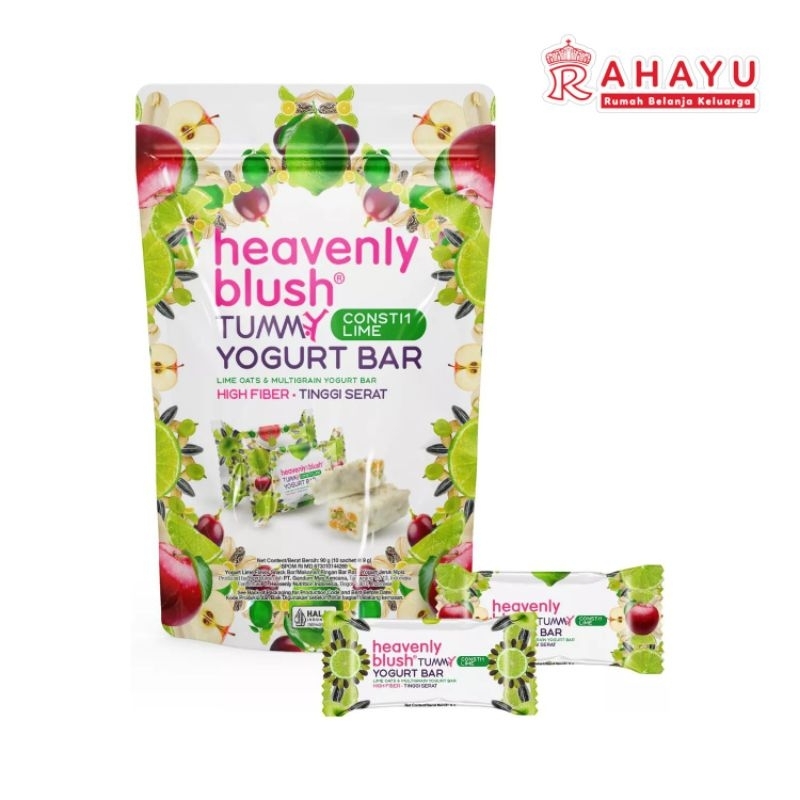 HEAVENLY BLUSH TUMMY YOGURT BAR 90 GR