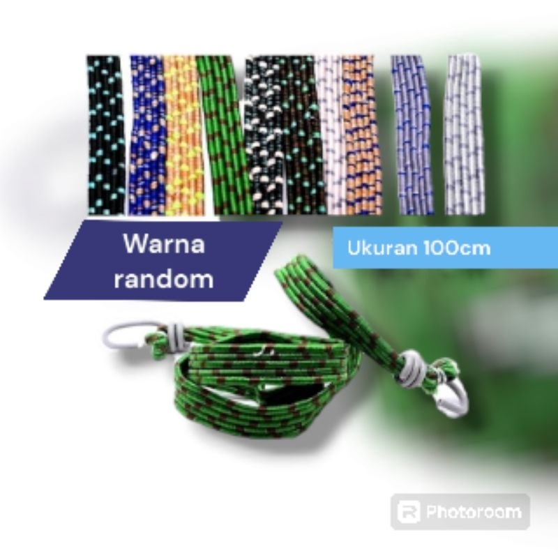 Tali bagasi motor pipih gepeng 1 lusin