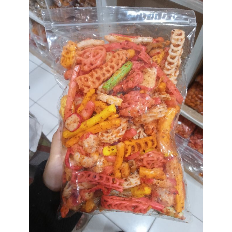 

kerupuk seblak mix