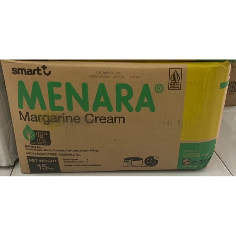 

Menara Margarine Cream Repack 500gr / 1kg