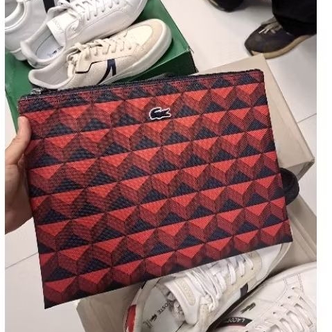 SALE Tas Clutch Pria Lacoste Tas Lacoste Original