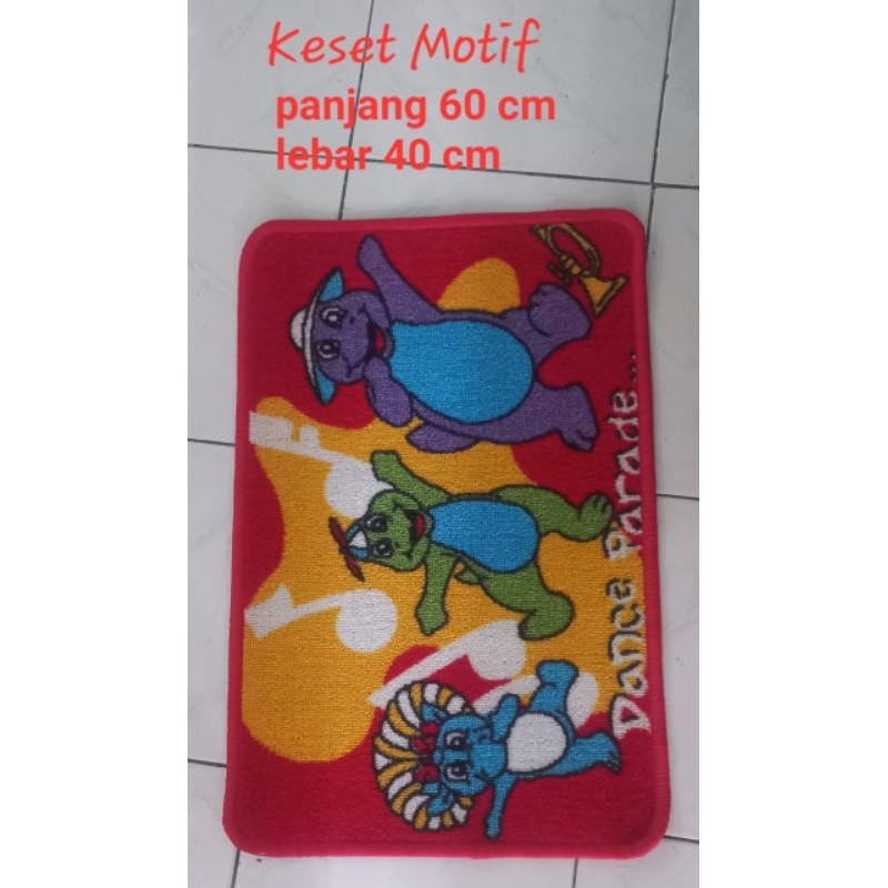 PROMO keset motif anak // keset karakter