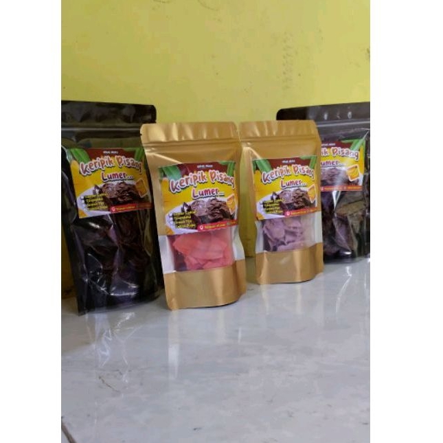 

kripik pisang kepok lumer aneka macam rasa 60 gram 100 gram