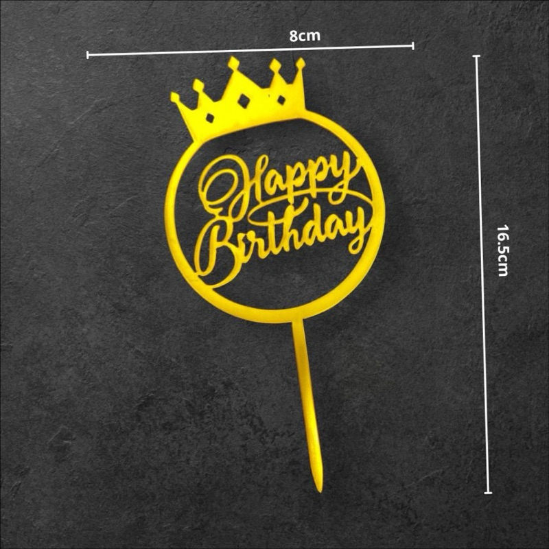 

hiasan dekorasi kue happy birthday