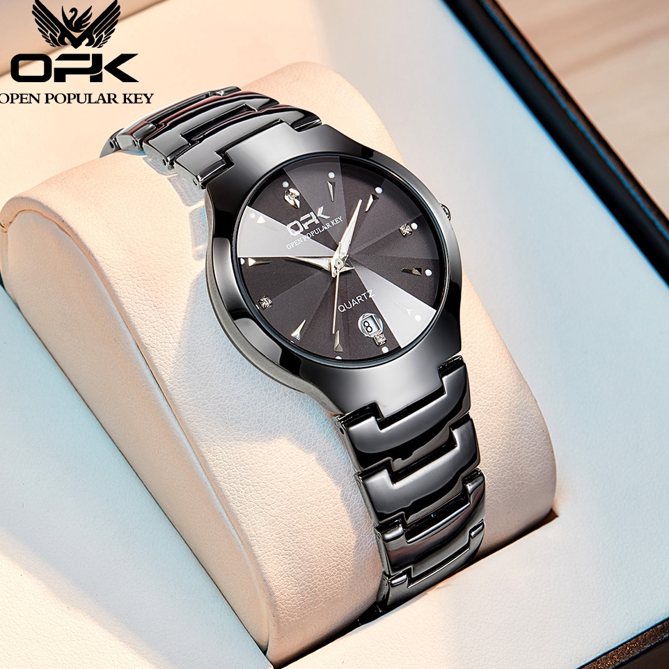 KODE O34I OPK Jam Tangan Pria Anti Air Original Cowok Elegan Analog Murah Bisnis Kuarsa Men Watch