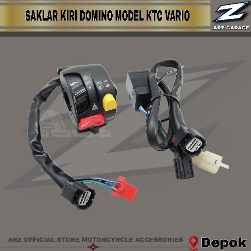 SAKLAR KIRI DOMINO VARIO 160 DAN 150 + HAZARD