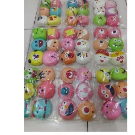 

bapau karakter perbungkus isi 6 pcs