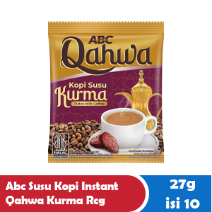 

ABC KOPI SUSU INSTANT QAHWA KURMA RCG 10x27g