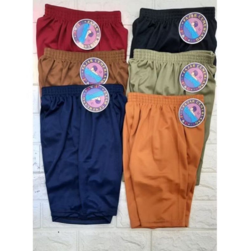 [ 6 pcs ] Celana Short Pendek Fajar Cemerlang