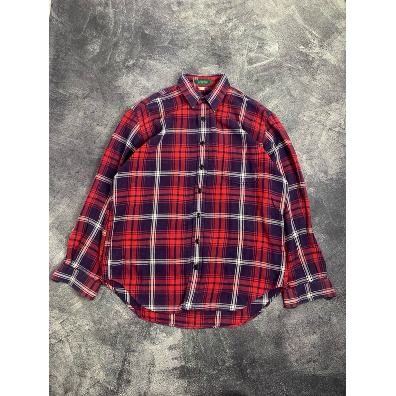 Kemeja flanel second original