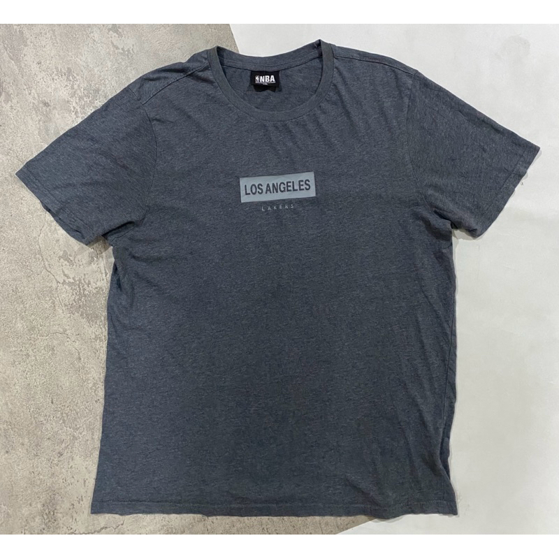 NBA Los Angeles Lakers Kaos Shirt Gray