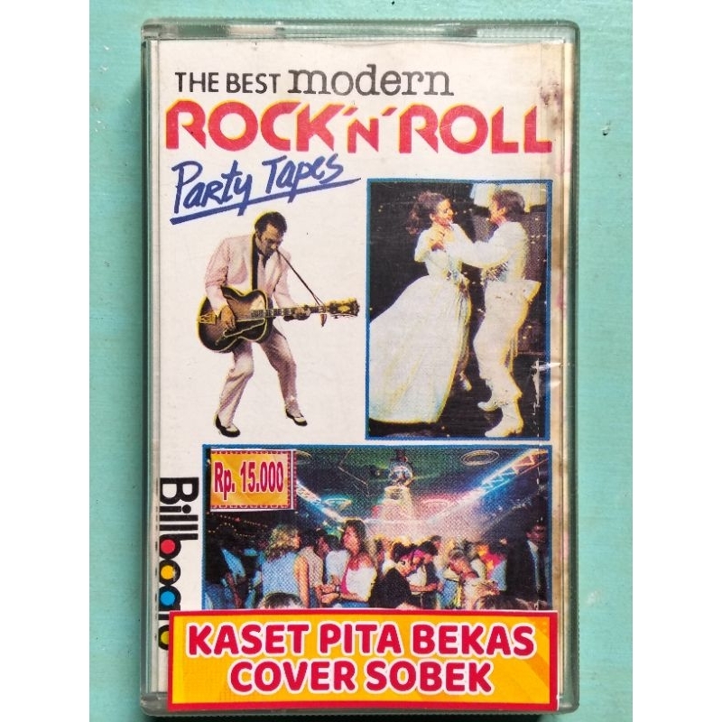 kaset pita bekas rock n roll party tapes