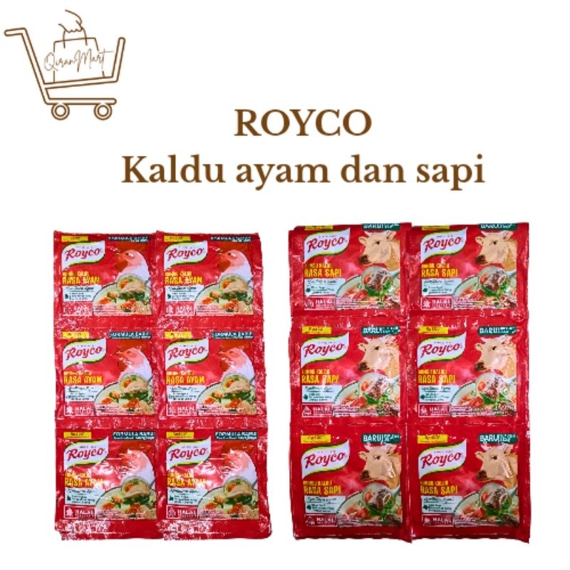 

Royco Kaldu Penyedap Ayam dan Sapi isi 12 sachet