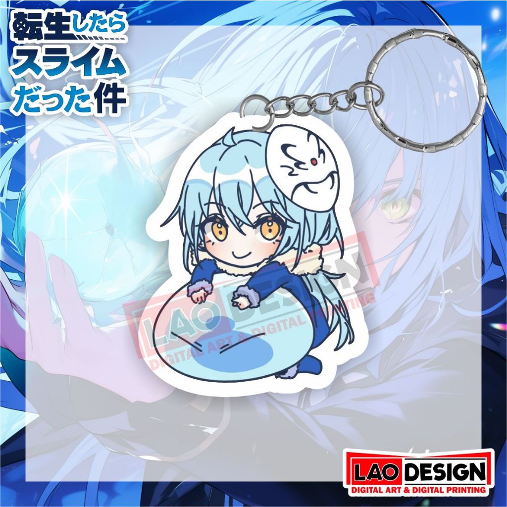 Gantungan Kunci Rimuru Tempest Tensei Shitara Slime Datta Ken - Gantungan Kunci Anime Tensei Shitara