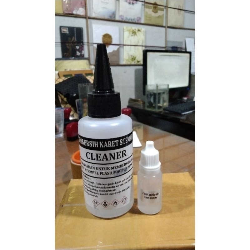 

CLEANER pembersih karet stempel flash/runaflek (100 ml)