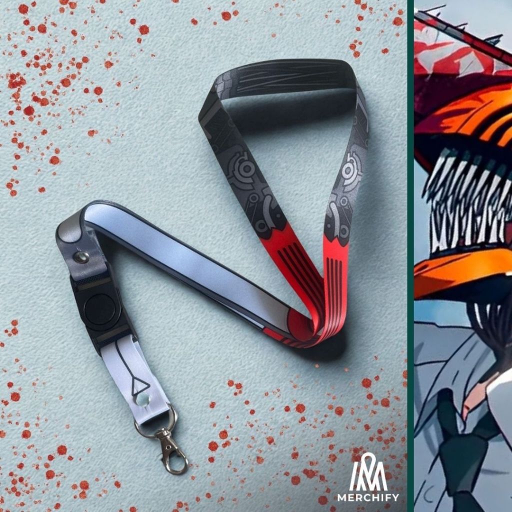 

Lanyard CHAINSAW DEVIL Chainsaw Man Anime Merchandise Tali ID Card (unofficial)