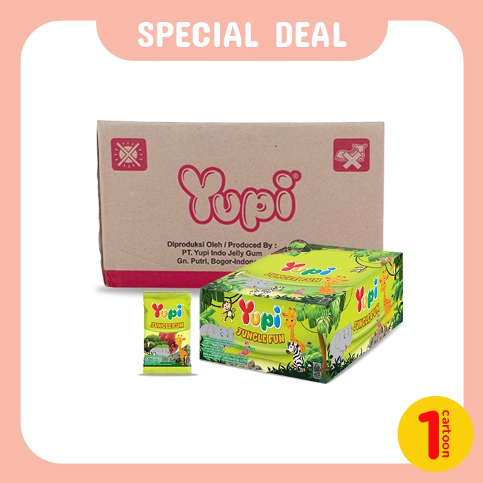 

YUPI 500 JUNGLE FUN DUS ( 12 BOX )
