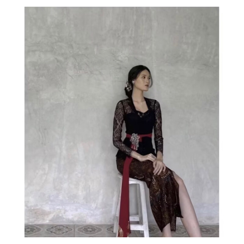 rok batik preloved zest belah samping like new span