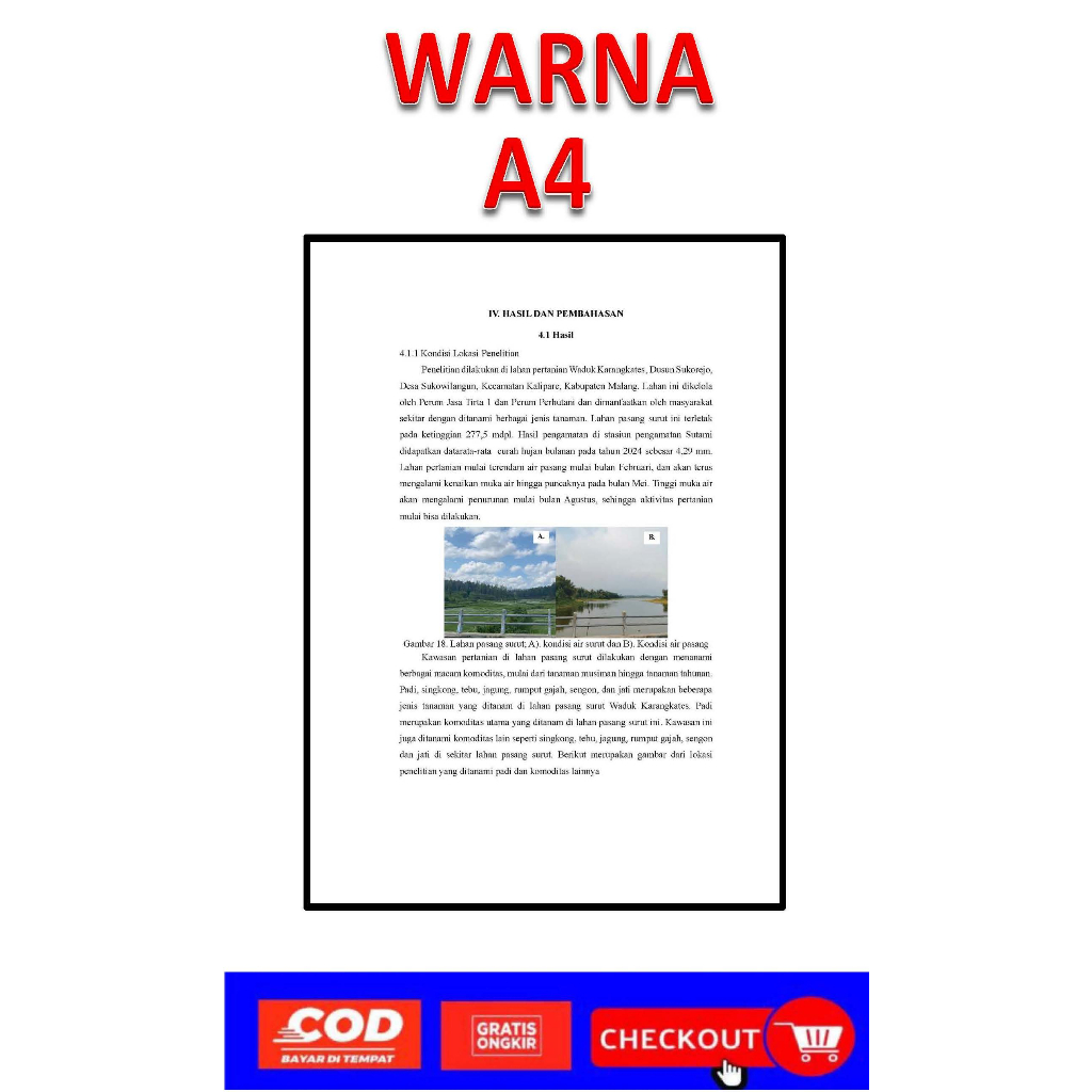 

Jasa Cetak Print Dokument HVS A4 80gsm WARNA Cepat dan Murah