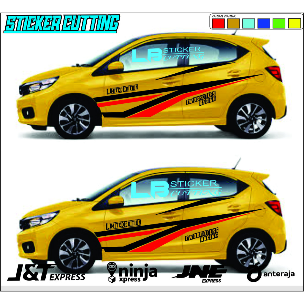 Stiker mobil HONDA ALL NEW BRIO stiker mobil brio sticker brio stya sticker all new brio satya
