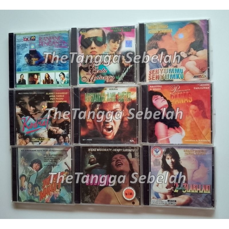 VCD Film Indonesia Jadul Original