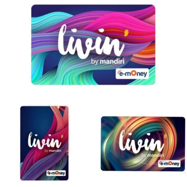 KODE W74K Kartu eMoney Original Bank  Kartu eMoney Livin  Kartu Livin  Indomaret Card  eMoney Mandir