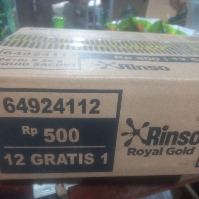 rinso cair sachet renceng 1 dus