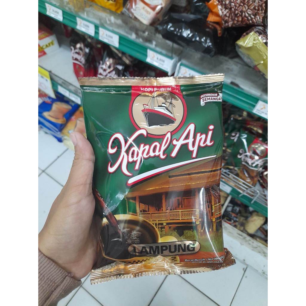 

Kapal Api Kopi Bubuk Lampung 175g 1bag / Kopi Kapal Api Lampung