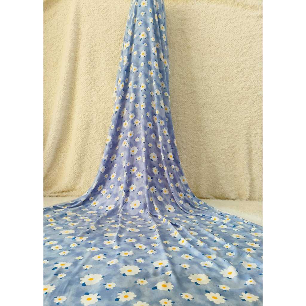 Bahan kain katun rayon viscose premium motif bunga motif buah fruit motif etnik motif karakter terba