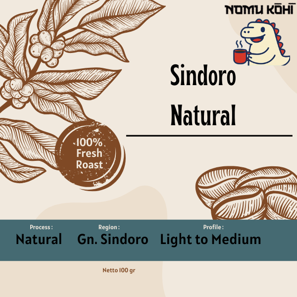 

NomuKohi-Sindoro Natural Specialty Arabika Grade 1 Drip Bags