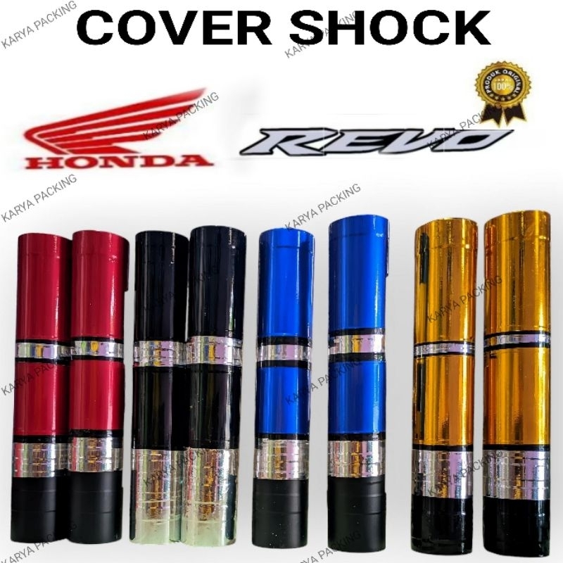 COVER SHOCK VARIASI DEPAN MOTOR HONDA REVO FULL SAMPAI BAWAH