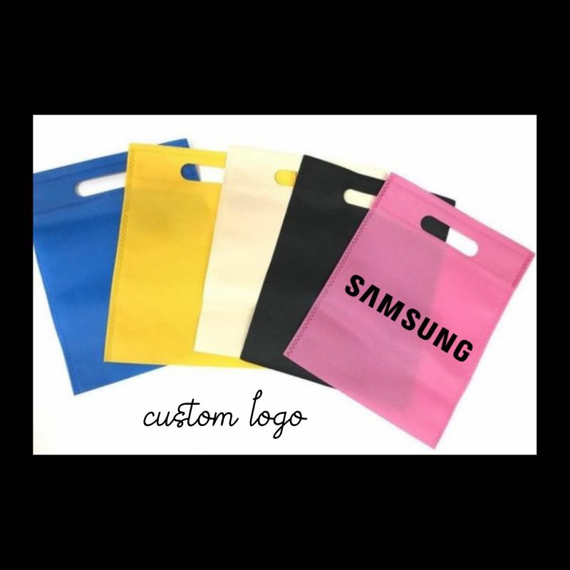 

custom godhe bag oval / tas oval / sablon tas