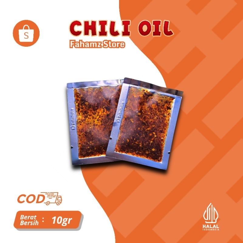 

Chili Oil Sachet / Minyak Cabai 10gram by FahamzStore