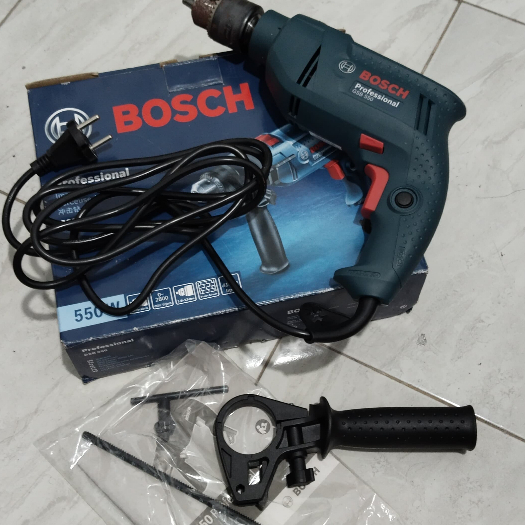 BOSCH GSB550 | 13mm | Bor Tembok Beton Kayu | Bekas 1 kali lubang