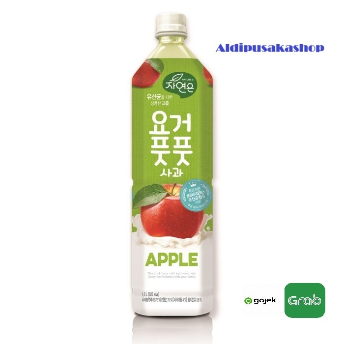 

Woongjin Zaiyeonun Yogurt Apple 1.5L - Yoghurt Rasa Apel Made In Korea