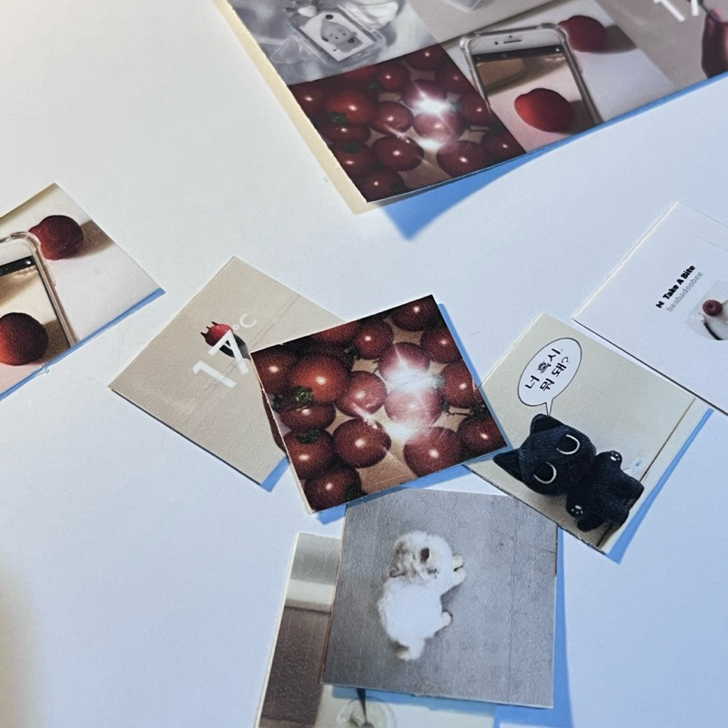 

★ [40pcs] sticker scenery pics freebies jualan freebies kpop