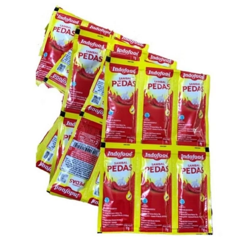 

Indofood Saus Sambal Pedas Sachet - SAOS SAMBAL FRIEND CHIKEN