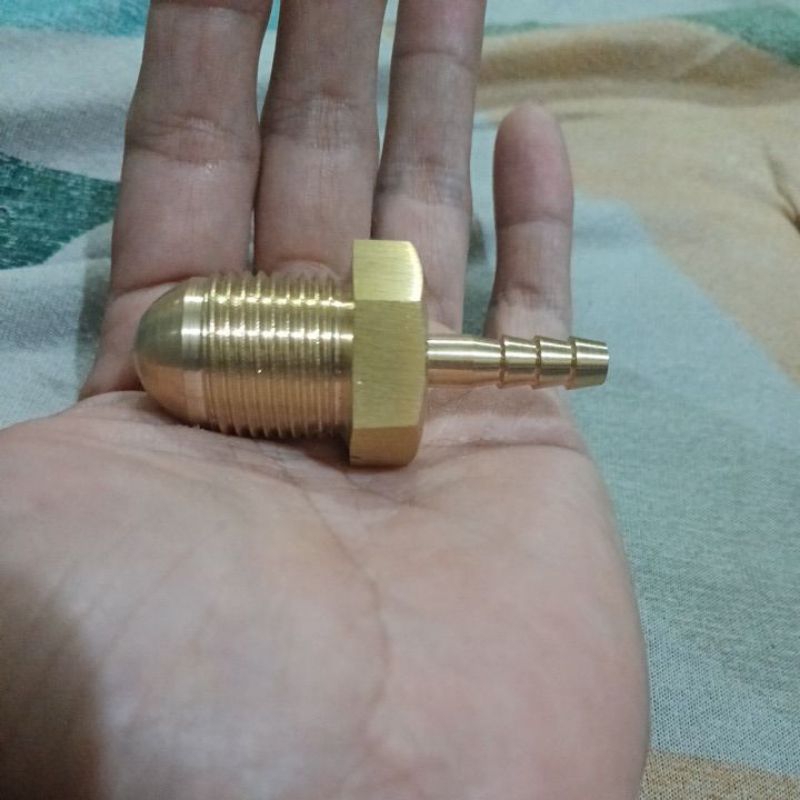 nepel oksigen sambungan selang untuk paking ikan