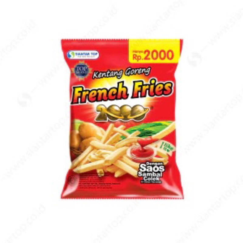 

CHIKI FRENCH FRIES 15GR (ISI 10 BUNGKUS)