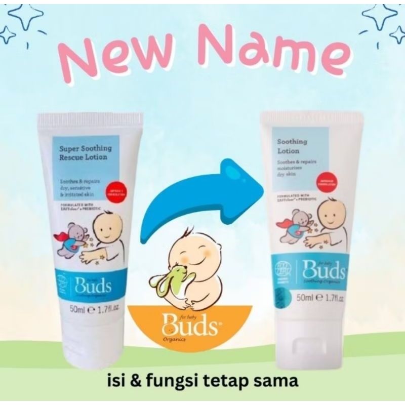BUDS SOOTHING ORGANICS LOTION