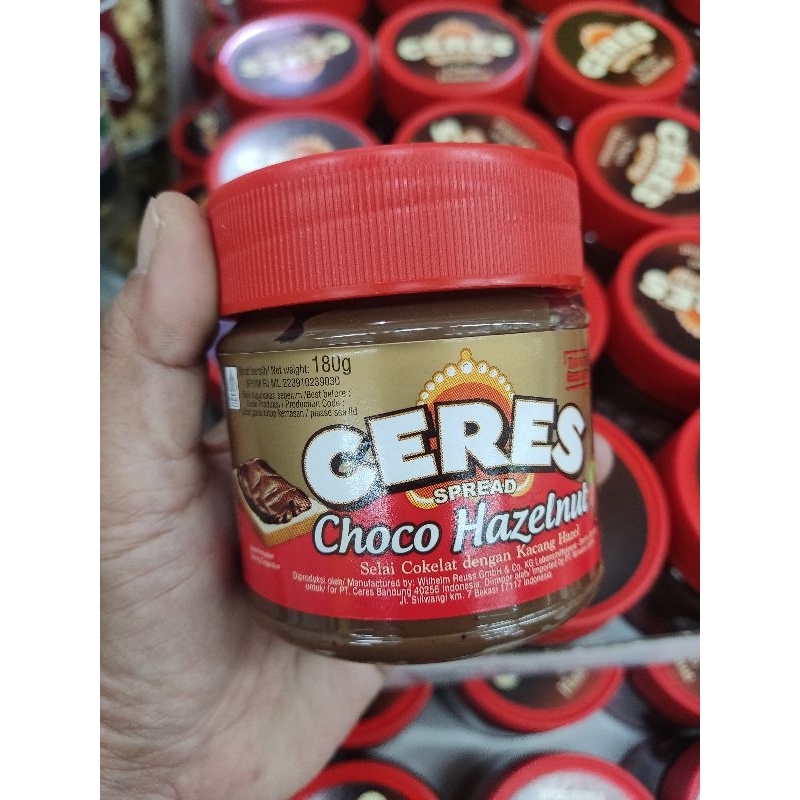 

ceres spread hazelnut 180 gr