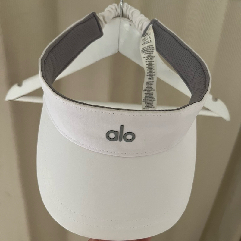 alo yoga visor original preloved second like new authentic aloyoga
