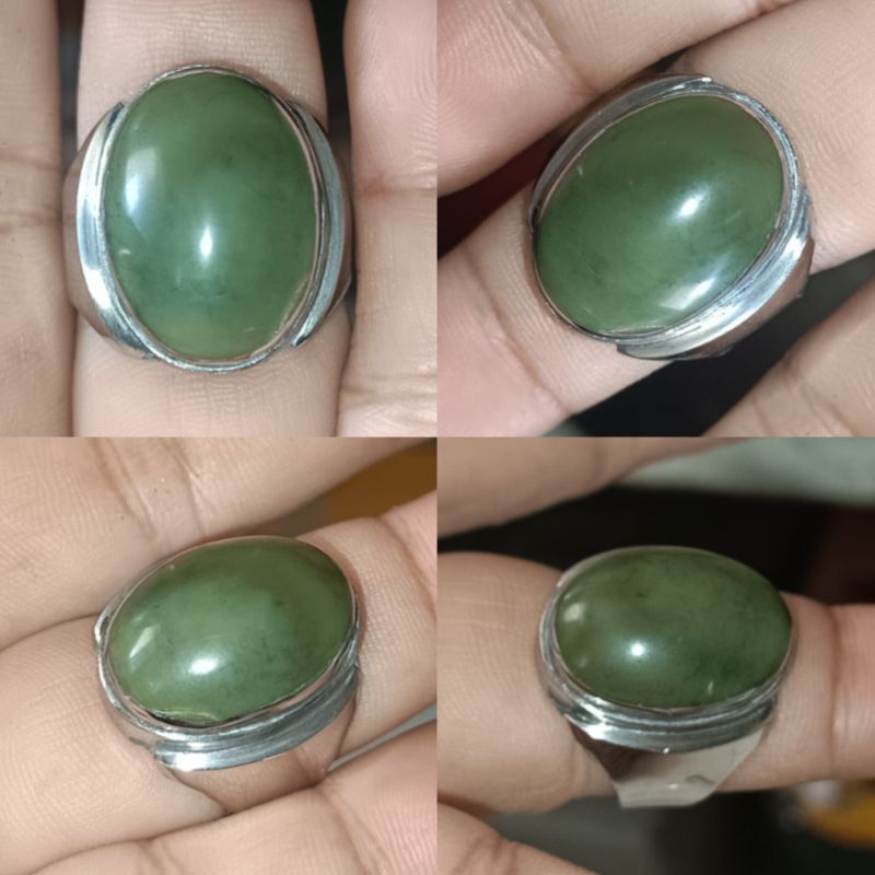 Natural Hejo Ijo Hijau Garut Bungbulang Semi Kristal - NTD