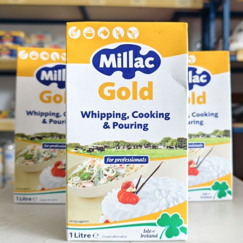 

Millac Gold 1Liter Whipping Cream / Milac Gold Cooking Cream 1Liter