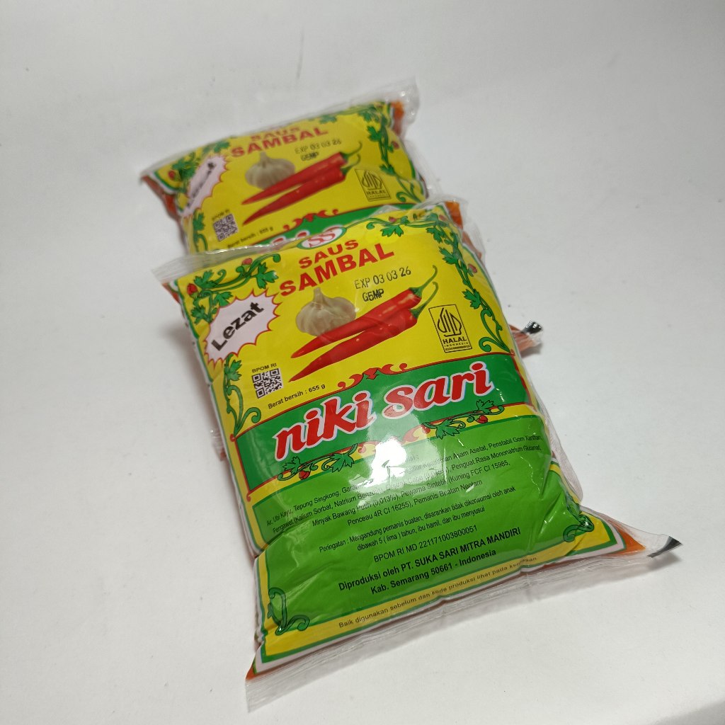 

Saos Niki Sari 655gr