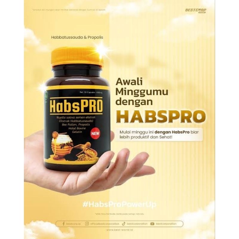 HABSPRO - Obat Herbal Abbatussauda untuk Meningkatkan Sistem Kekebalan Tubuh
