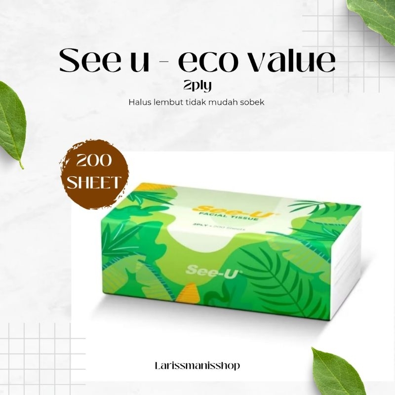 [isi 8] See u 200sheet Tissue murah tisu promo
