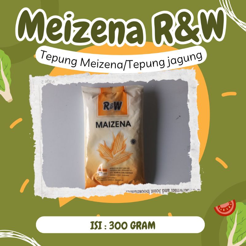 

Maizena RW / Meizena /Tepung Jagung R&W /Pati Jagung isi 300 gram